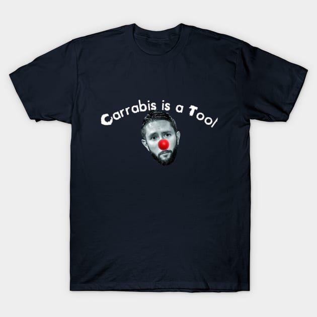 Carrabis is a Tool Design T-Shirt by Bleeding Yankee Blue